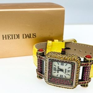 Heidi Daus Timeless Beauty Watch - NIB